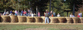 Hay Play Area at your Parlee Farms Fall Tour