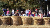 Hay Play Area at Parlee Farms