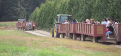 Fall Tour Hayride at Parlee Farms